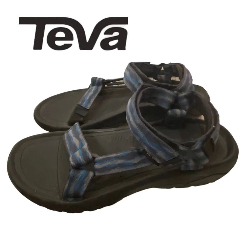 TEVA Men's Hurricane XLT2 Blue Black Grey Sandals with Box 11
